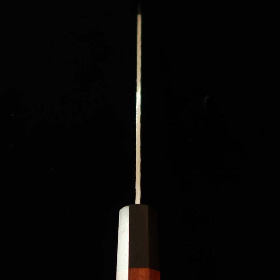 Sakai Takayuki SAKAI TAKAYUKI Petty tipo espada japonesa SG2 martilleado, Damasco, mango octogonal de palisandro (150 mm)