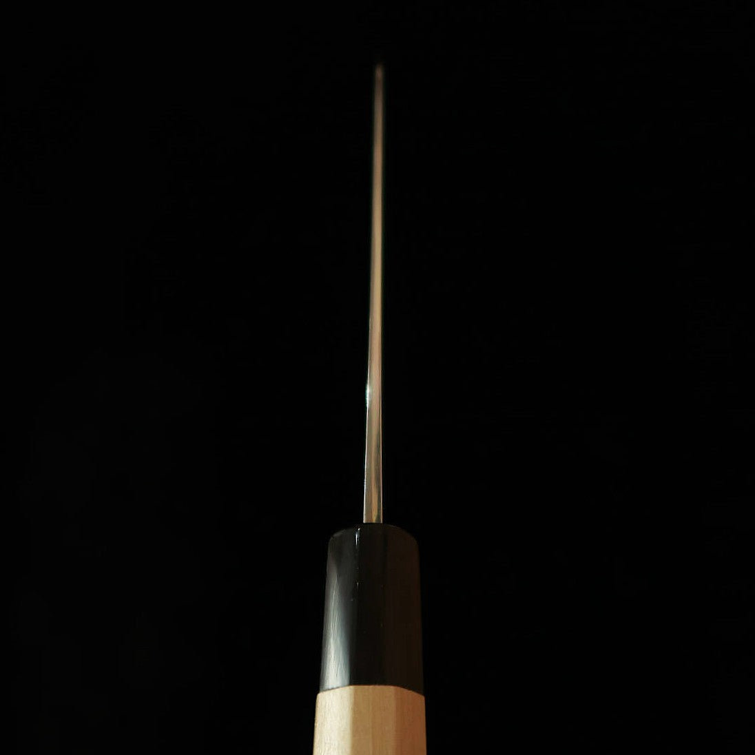 堺菊守 SAKAI KIKUMORI 菊月 渦 三徳 青紙一号 ダマスカス 朴八角柄 (180mm)