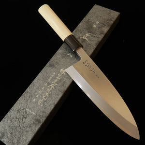Masamoto Sohonten Deba Aogami No. 2 magnolia octagonal handle (150-210mm)