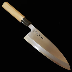 Deba Masamoto Sohonten Shirogami nº 2 cabo em madeira de magnólia (150-210mm)