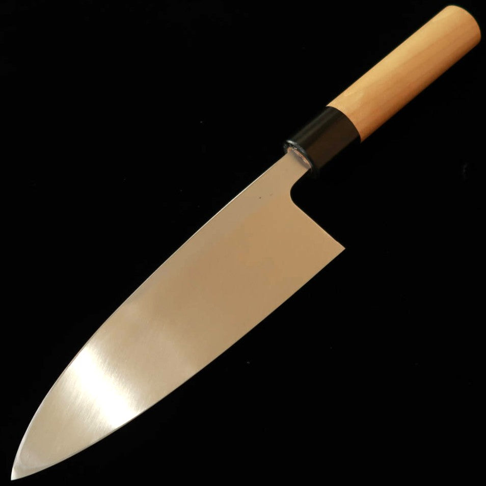 Deba Masamoto Sohonten Shirogami nº 2 cabo em madeira de magnólia (150-210mm)