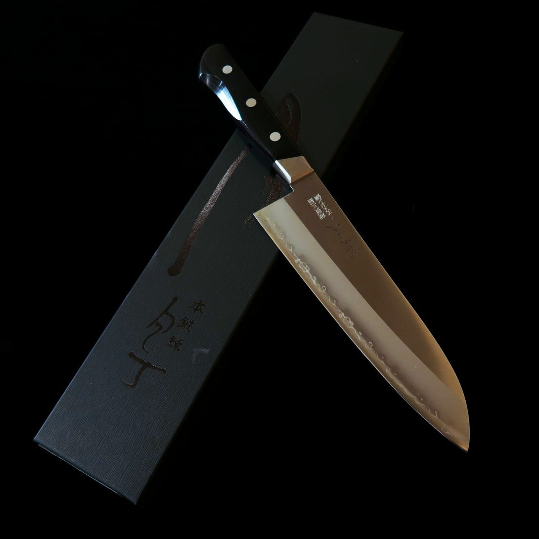 HADO Hado Okina-ryu acero SW, mango laminado, santoku (180 mm)
