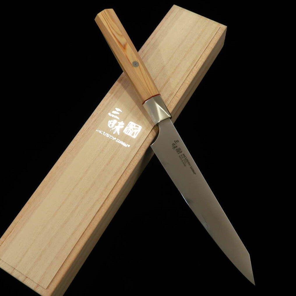 [Nouvelle référence] ZANMAI MCUSTA Beyond 3 Aogami Super Petty (110/150 mm)
