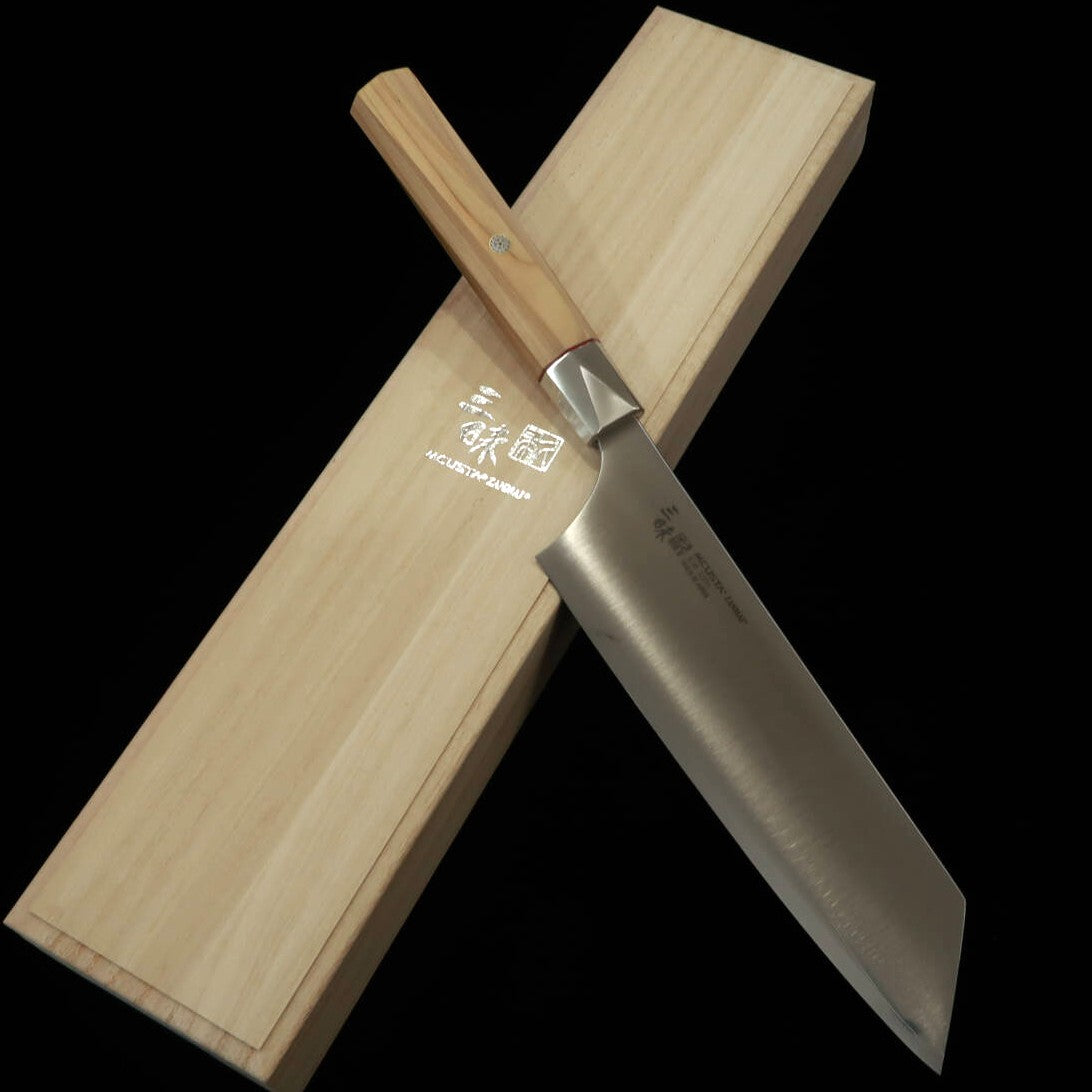 [Nuevo estándar] Zanmai MCUSTA Beyond3 Aogami Super Bunka (180mm)