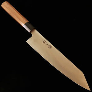 MIURA Miura, gyuto kiritsuke, acero en polvo de alta velocidad, mango de nogal octogonal (210 mm)
