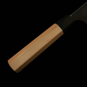 Masakage MASAKAGE Koishi Nakiri Aogami Super martelado, preto forjado, cabo em cerejeira americana (165 mm)