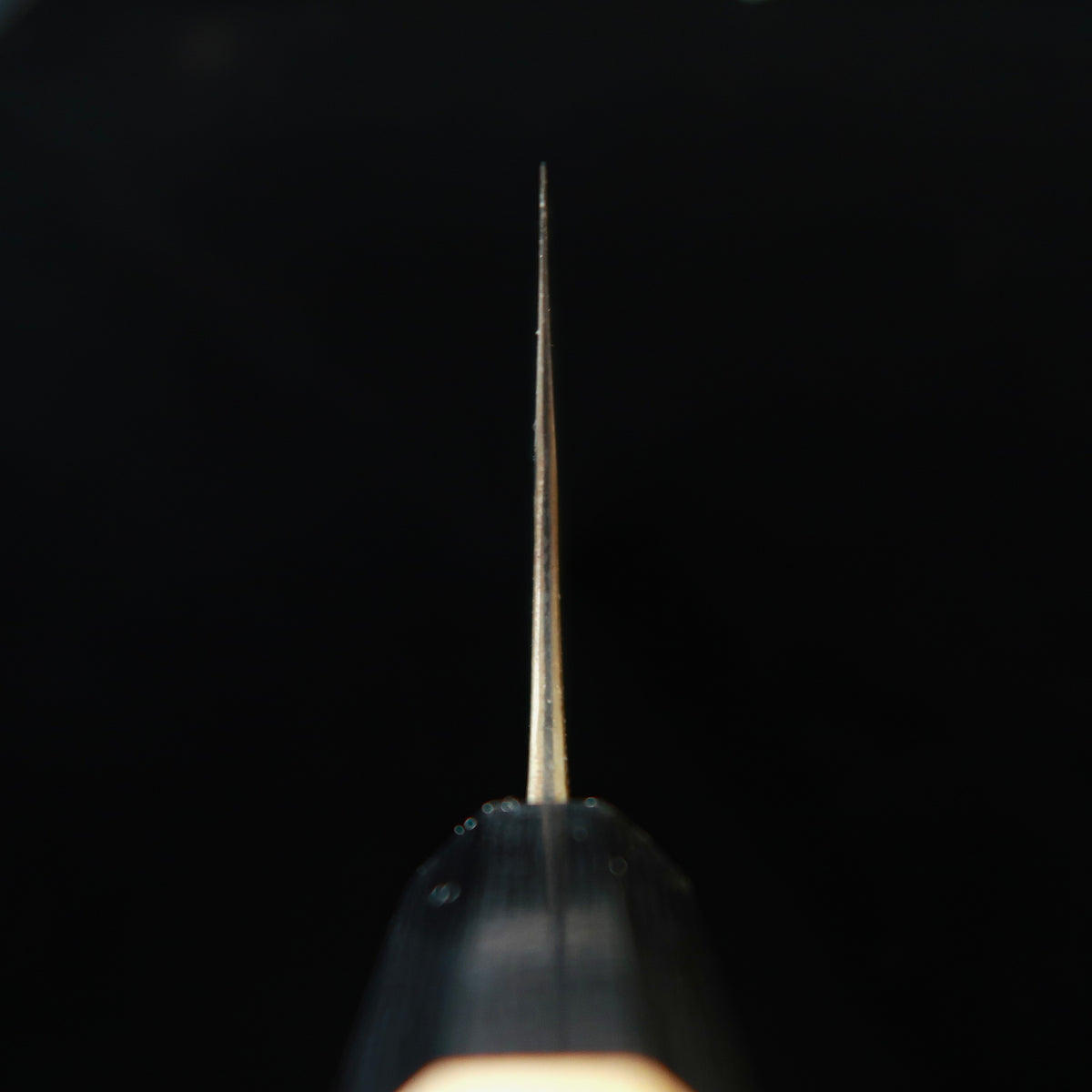 Masakage MASAKAGE Koishi Nakiri Aogami Super martelado, preto forjado, cabo em cerejeira americana (165 mm)