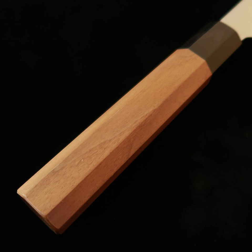 MIURA Miura, gyuto kiritsuke, acero en polvo de alta velocidad, mango de nogal octogonal (210 mm)
