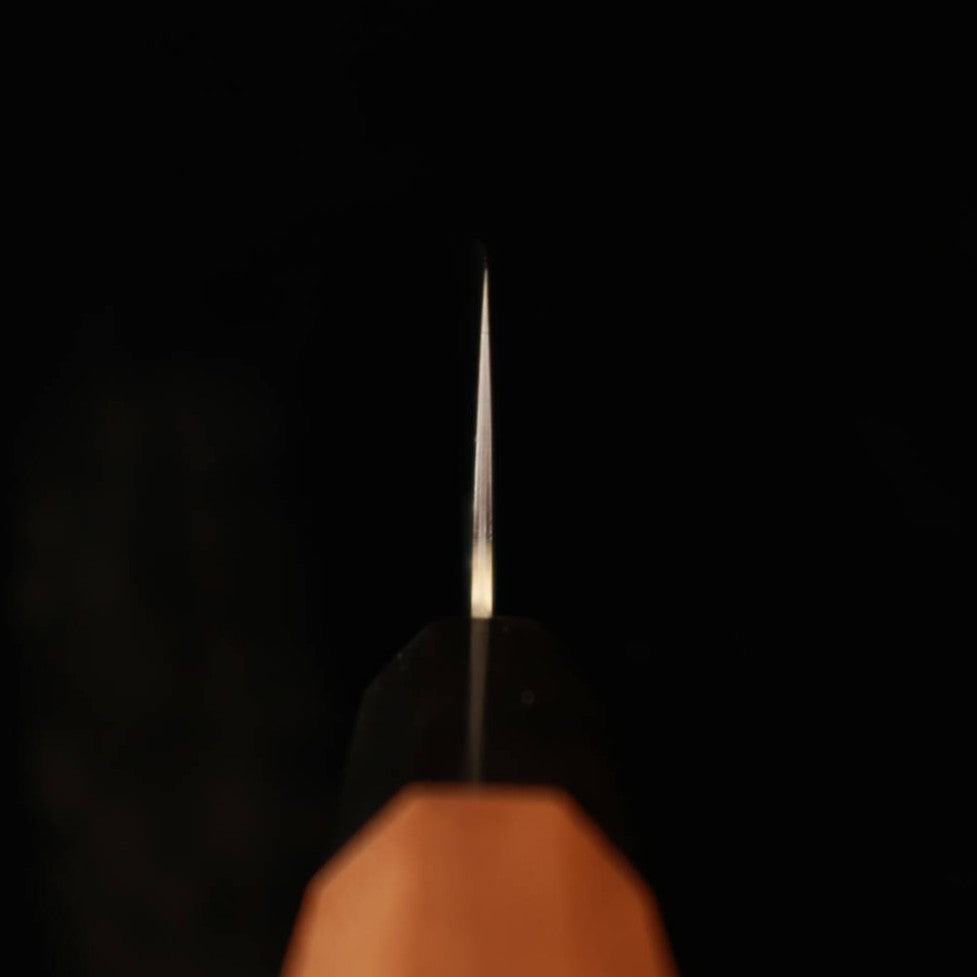 MIURA Miura, gyuto kiritsuke, acero en polvo de alta velocidad, mango de nogal octogonal (210 mm)