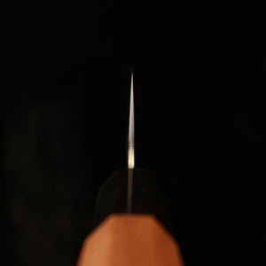 MIURA Miura, gyuto kiritsuke, acero en polvo de alta velocidad, mango de nogal octogonal (210 mm)