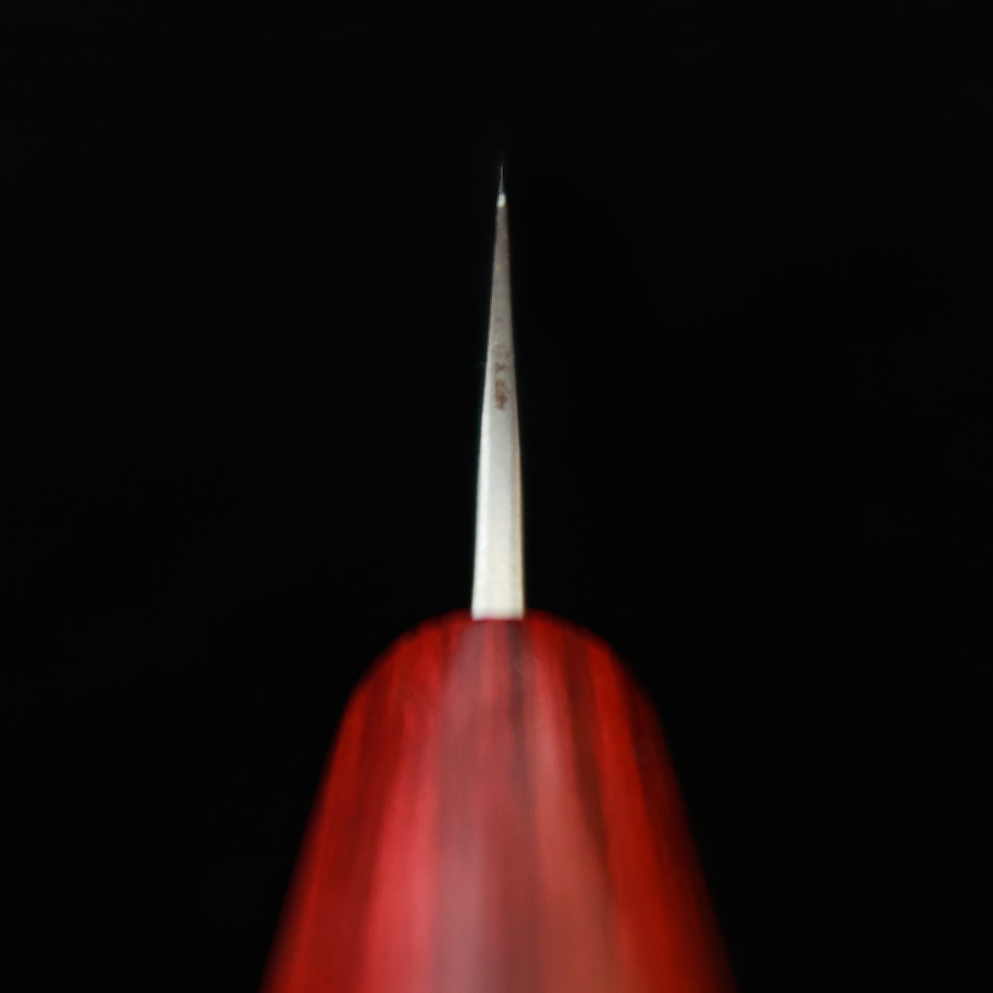 Petty MASAKAGE Snow Shirogami No. 2, Nashiji finish, with rounded magnolia handle (150mm)