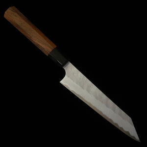 Nigara Cutelaria NIGARA Aogami Super Polido Martelado Kirituke Petty Cabo de Teca (95/150mm)