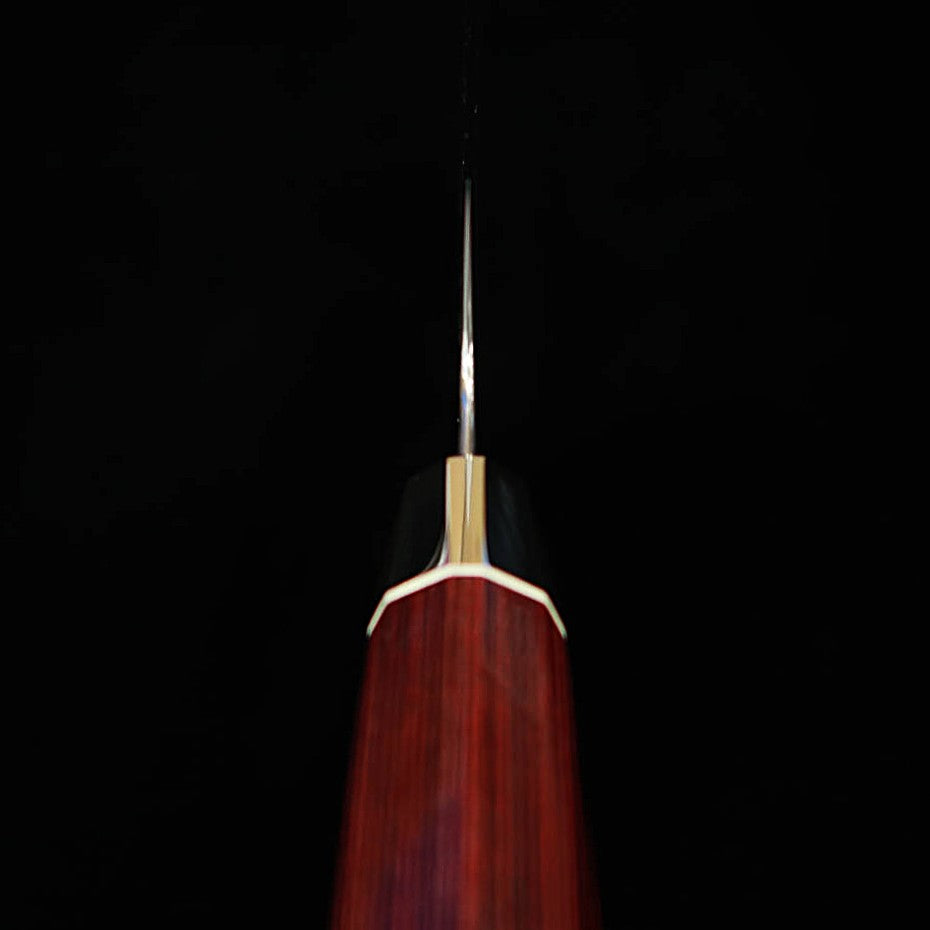 【Nuevo estándar】ZANMAI MCUSTA Revolution 3 Rojo Santoku pequeño (150mm)