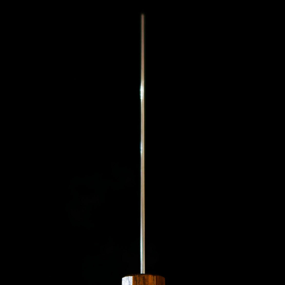 刃道 HADO 翁流 AUS-10 渦ダマスカス 黒樫柄  文化 (170mm)