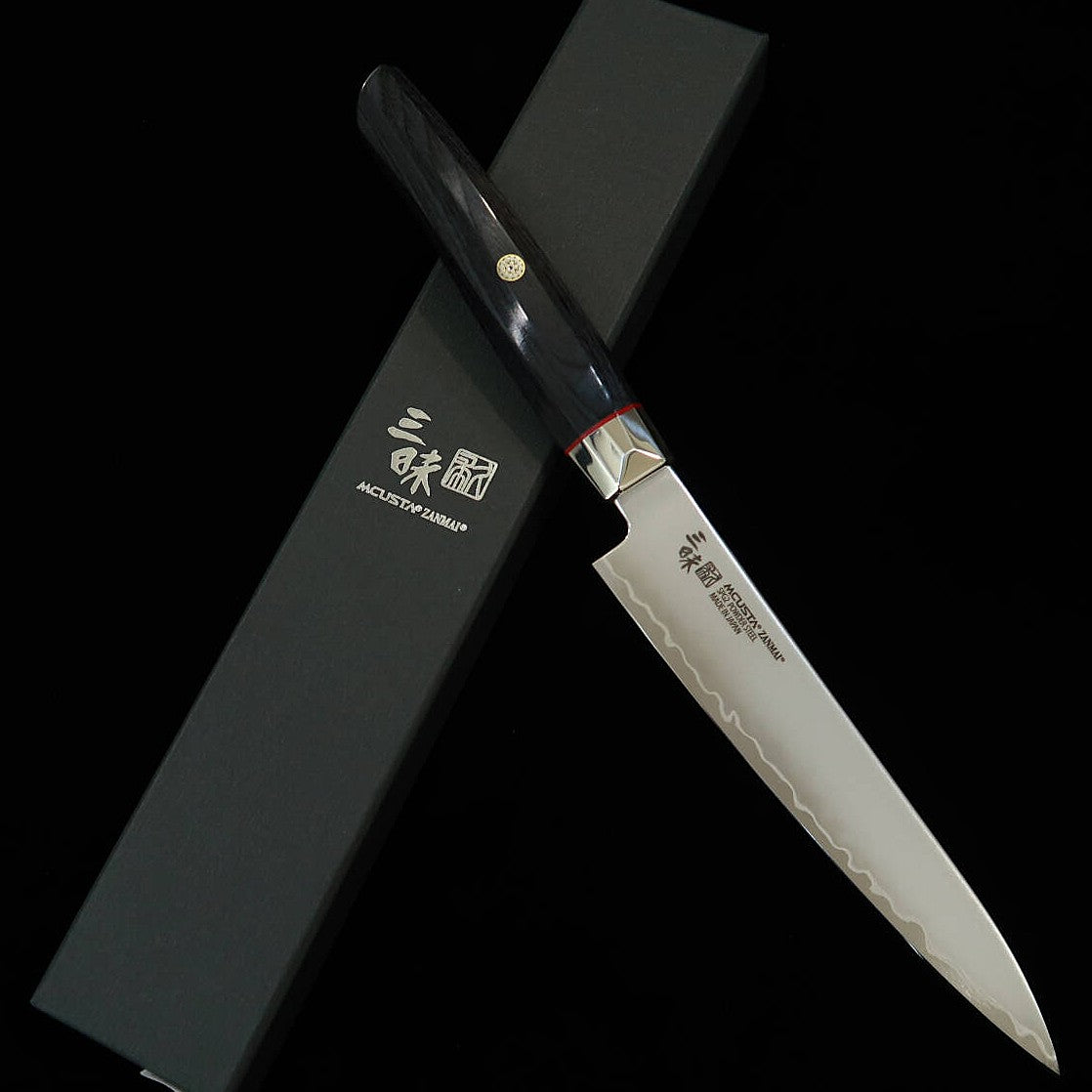 [Nuevo estándar] MCUSTA ZANMAI Zanmai Revolution 3 petty negro (110/150 mm)