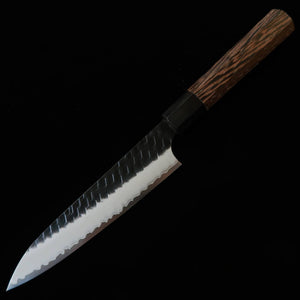 NIGARA Cutelaria Petty SG2 Tsuchime Kurouchi cabo octogonal de wenge (150mm)