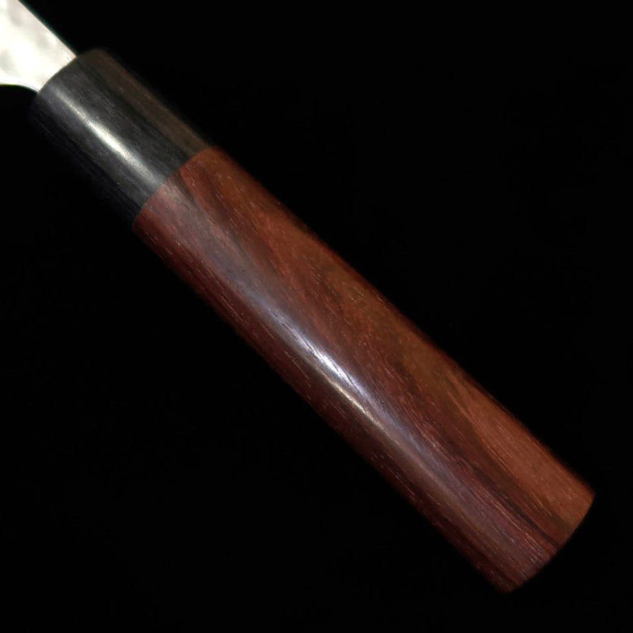 Anryu ANRYU Petty Acero azul super, acabado martillado, forja negra, mango octogonal de palisandro (150mm)