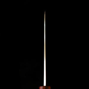 HADO Okina-ryu, Shirogami #1, inox plaqué, manche en zelkova, santoku (165 mm)