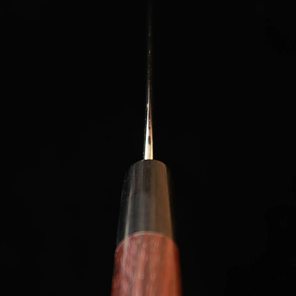 Anryu ANRYU Petty Acero azul super, acabado martillado, forja negra, mango octogonal de palisandro (150mm)