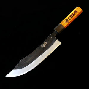 IKENAMI HAMONO Shirogami no. 1, Stainless Clad with Oak Handle - Deer Disassembly Knife (150/180mm)