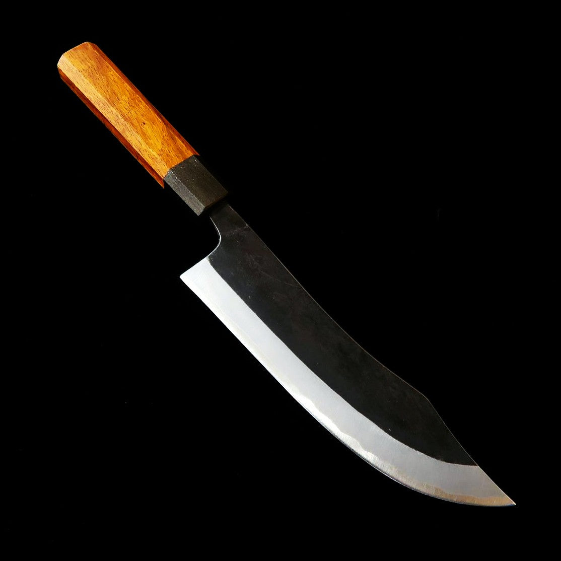 IKENAMI HAMONO Shirogami no. 1, Stainless Clad with Oak Handle - Deer Disassembly Knife (150/180mm)