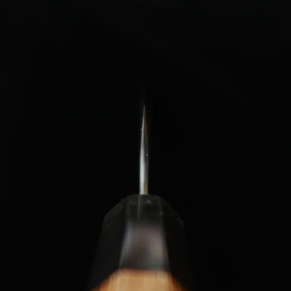 NIGARA forja Nitoh – kiritsuke petty SG2 martelado acabamento preto cabo octogonal de teca (150 mm)