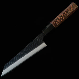 NIGARA faca desossadora SG2 martelada preto batido cabo octogonal em wengué (170 mm)