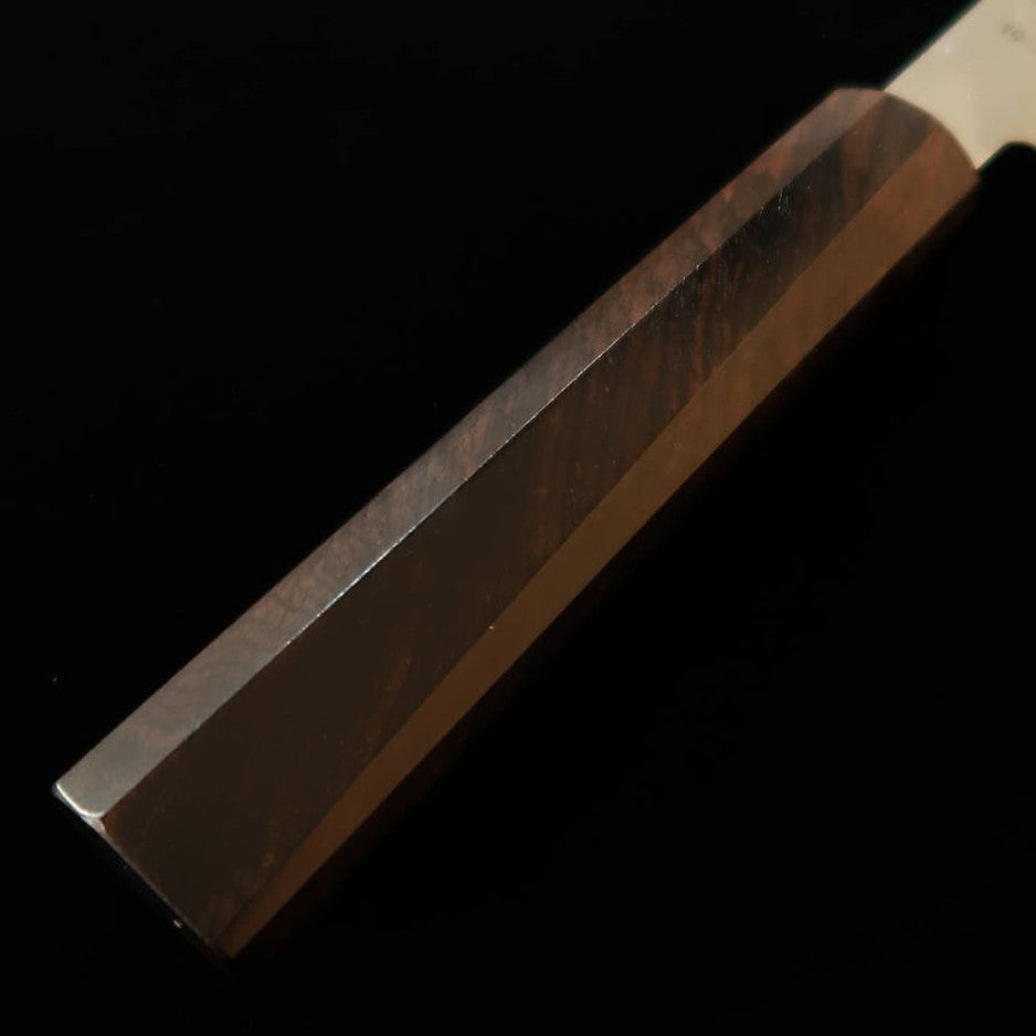 SAKAITAKAYUKI Sakai Takayuki – Wa-Petty VG10, finition nashiji, manche octogonal monobloc en ébène (150 mm)