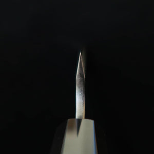 NIGARA Nitō Hamono NIGARA petty SG2, martelada, kuro-uchi, cabo octogonal em teca (150 mm)