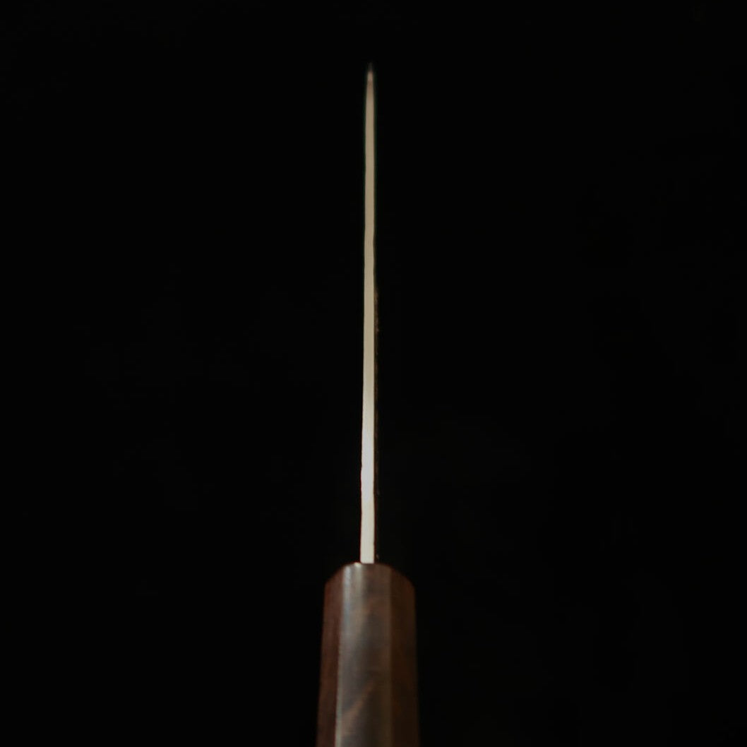 SAKAITAKAYUKI Sakai Takayuki – Wa-Petty VG10, finition nashiji, manche octogonal monobloc en ébène (150 mm)
