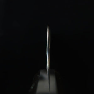 NIGARA NITOU Hamono – Santoku SG2, acabamento martelado preto, cabo octogonal em wenge (180 mm)