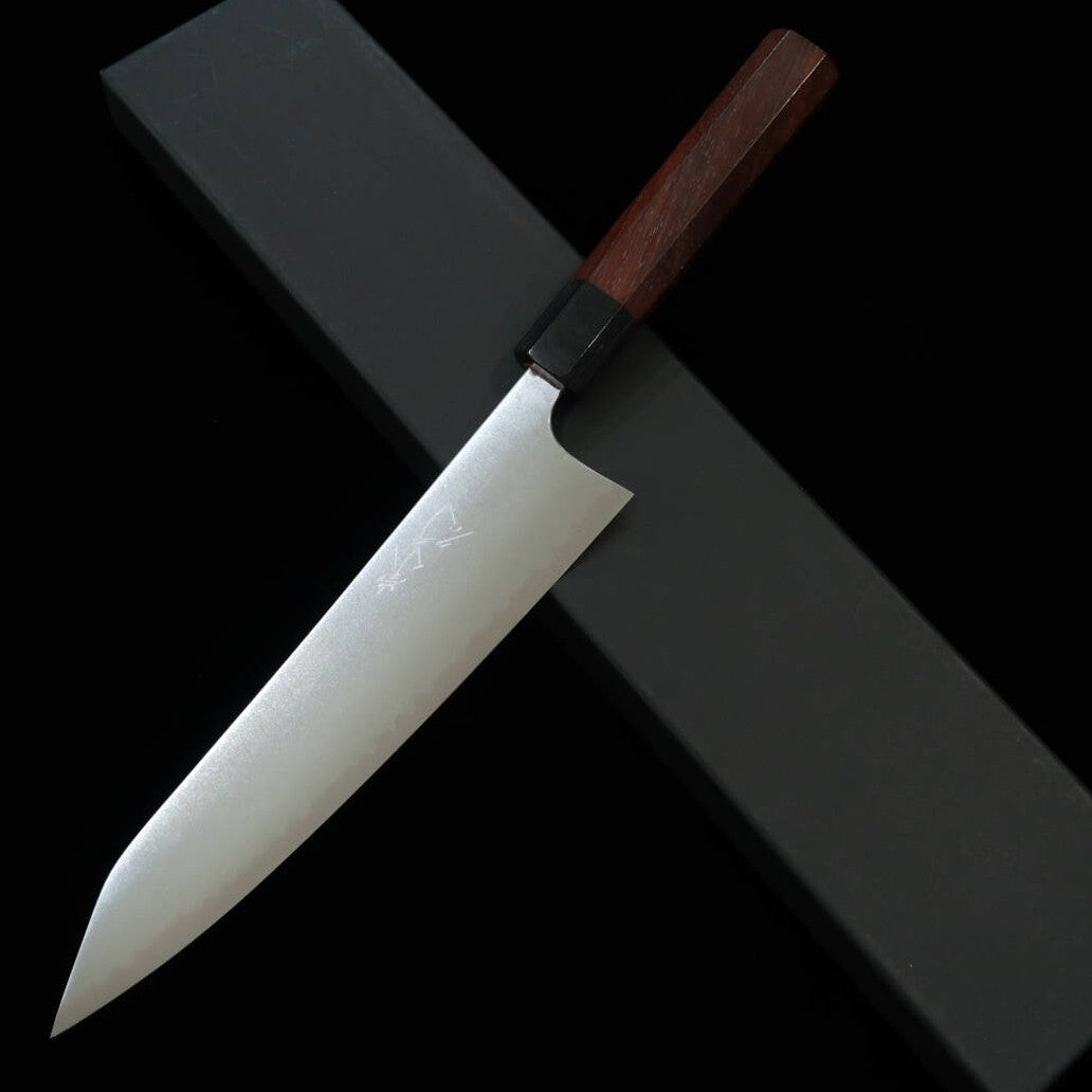 柴田崇行TAKAYUKI SHIBATA 甲鉄KOUTETSU 牛刀 青紙スーパー（210/240mm）