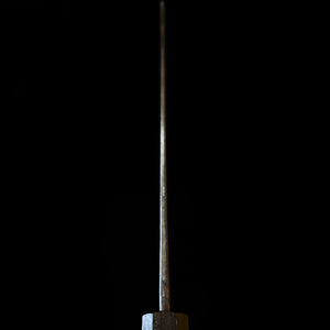 IKENAMI HAMONO Nakiri, Shirogami #1, Stainless Clad with Oak Handle (170mm)