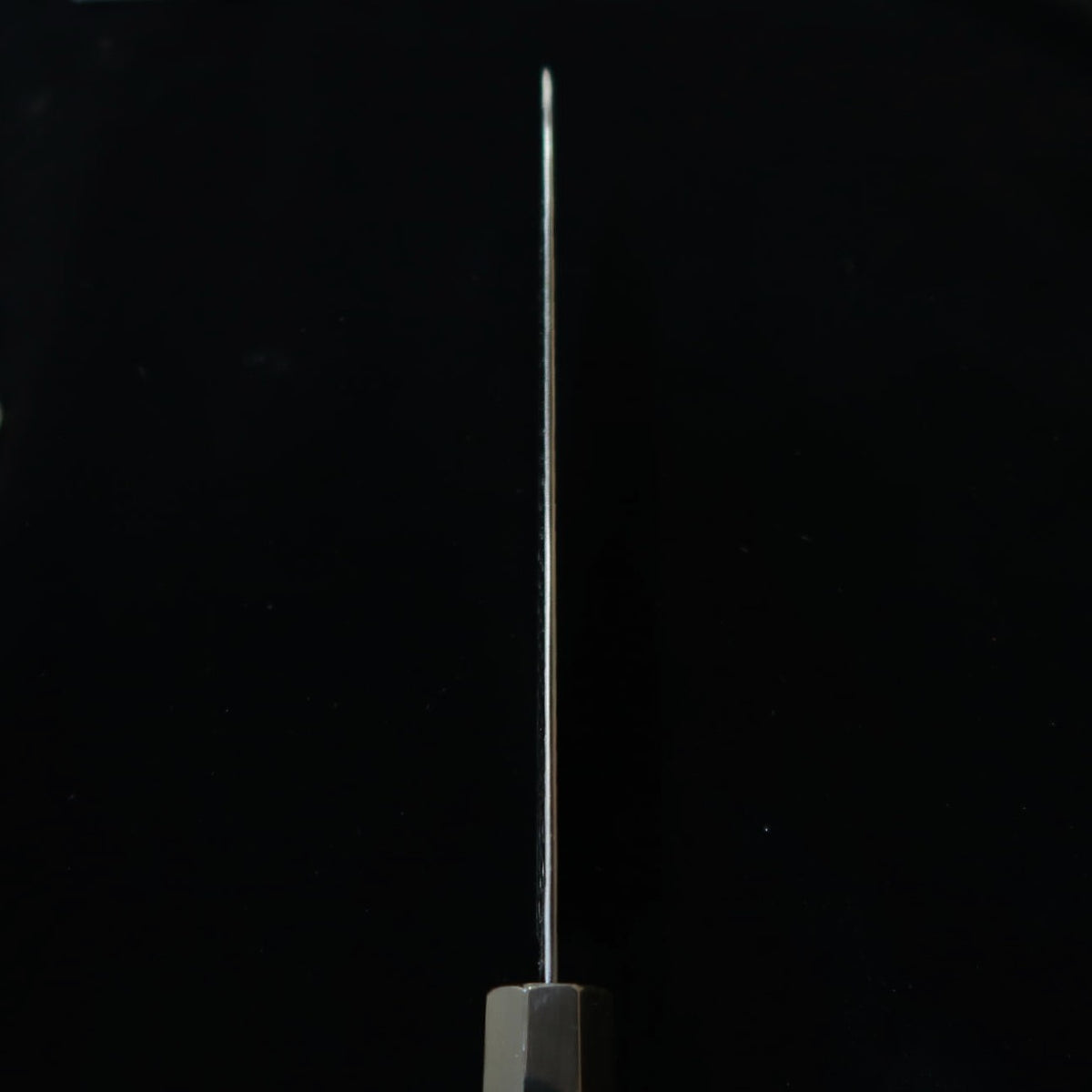 NIGARA Nitō Hamono NIGARA gyuto SG2, martelado, kuro-uchi, cabo octogonal em teca (240 mm)
