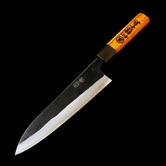  IKENAMI HAMONO, Shirogami No.1, Stainless Clad with Oak Handle (130-180mm)