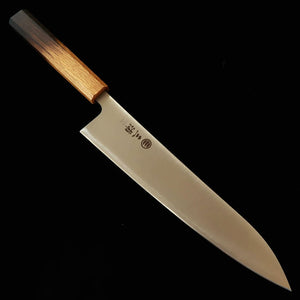 MIURA Gyuto, 440C Polished with Octagonal Burnished Urushi Handle (240mm)