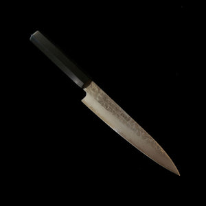SUMIKAMA Sumikama – Petty acier au molybdène, damas, manche en bois stratifié renforcé KURO KR-32015 (150 mm)