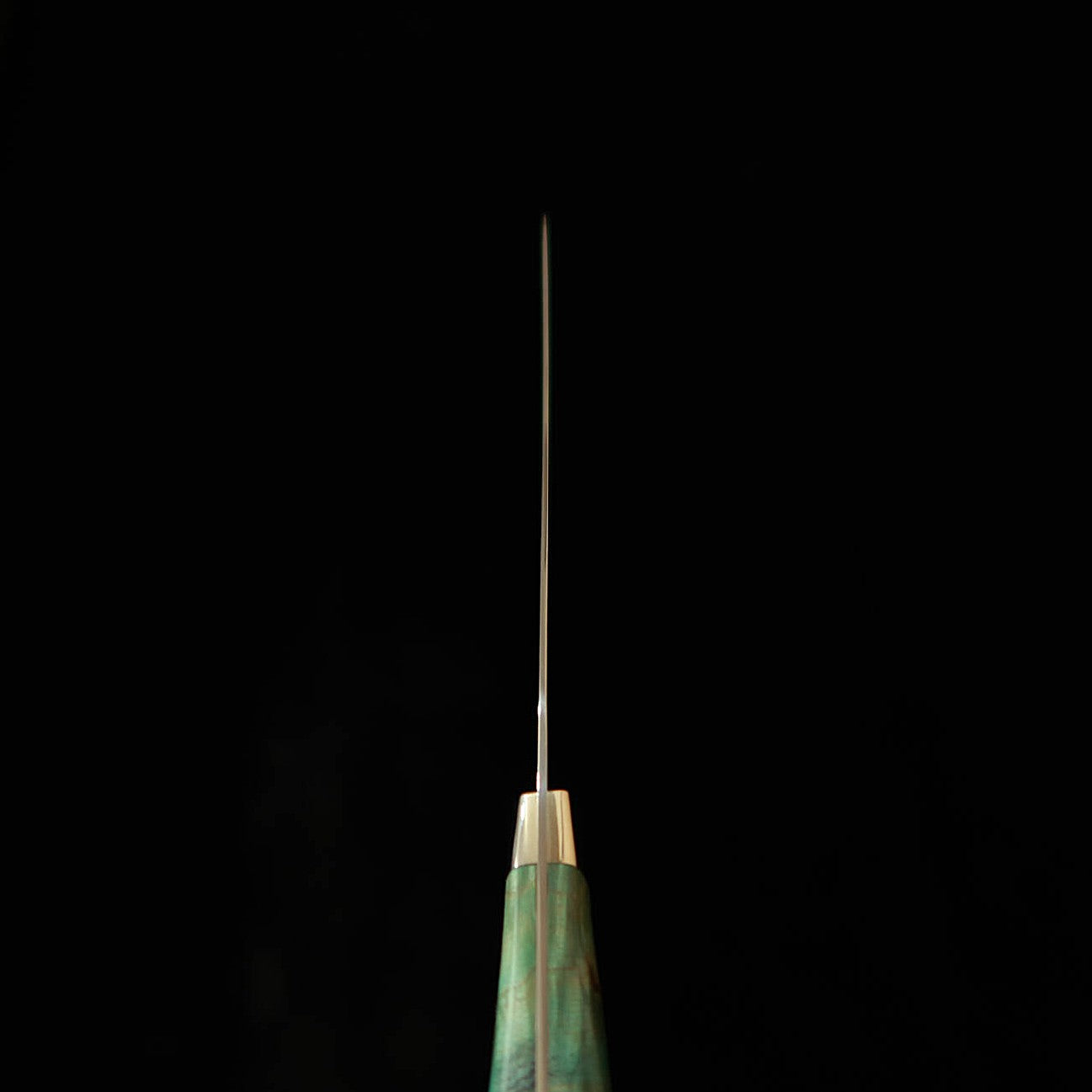 Asurah Knives × MIURA, SUS420J2 Mirror Polish with Custom Green Handle Fillet Knife (160mm)