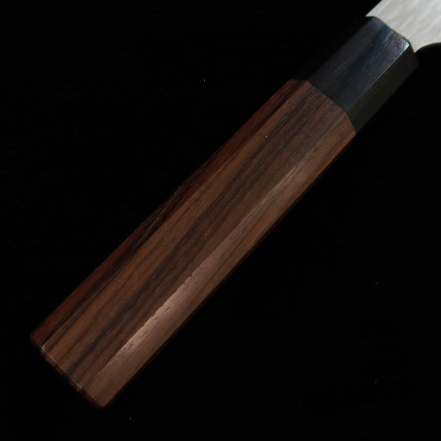 NIGARA Futakara Hamono NIGARA VG XEOS santoku damasco martillado mango de palisandro (170 mm)