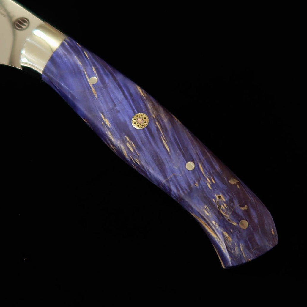 Asurah Knives × MIURA, SUS420J2 Mirror Polish with Custom Blue Handle Fillet Knife (160mm)
