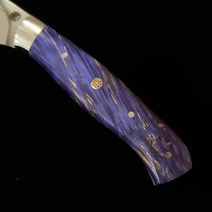Asurah Knives × MIURA, SUS420J2 Mirror Polish with Custom Blue Handle Fillet Knife (160mm)