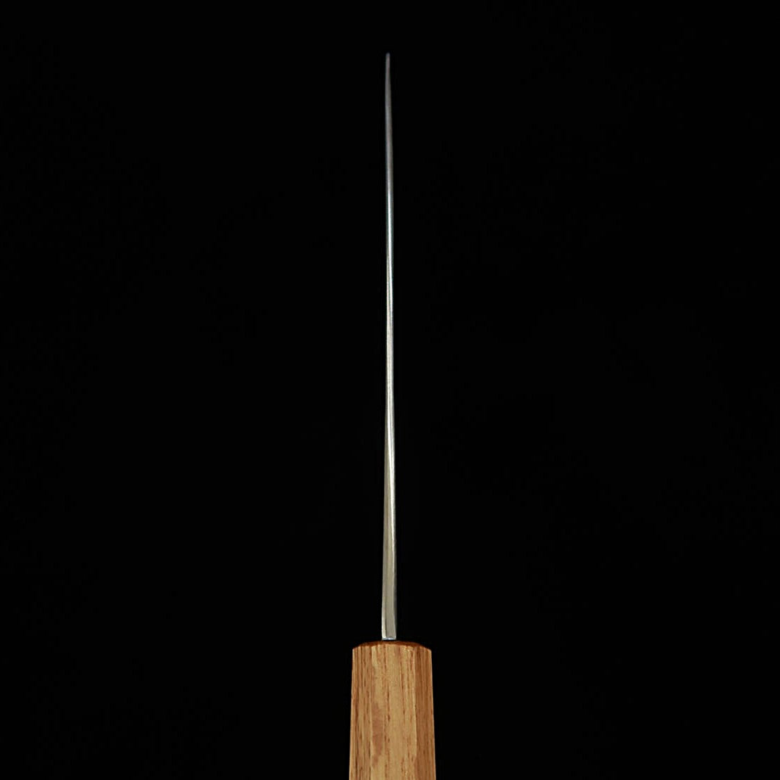 MIURA Nakiri Aogami No.2 Nashiji Manche en chêne (180 mm)