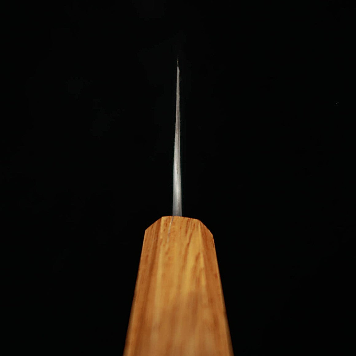MIURA Nakiri Aogami No.2 Nashiji Manche en chêne (180 mm)