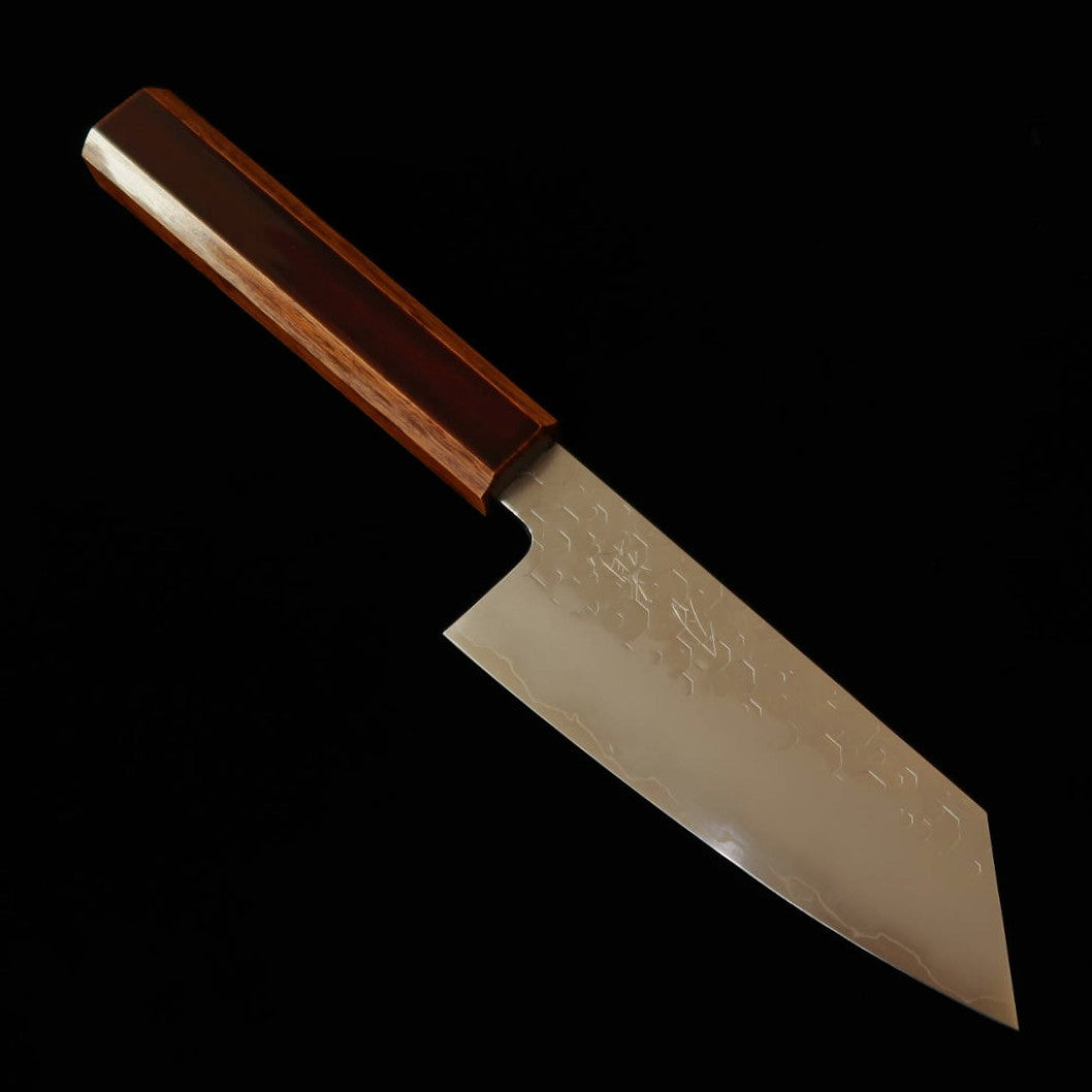 Bunka HADO Shiosai SG2 Hammered Stabilized Wood Handle - Small (135mm) 