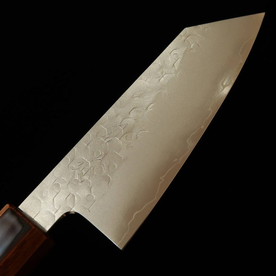 Bunka HADO Shiosai SG2 Hammered Stabilized Wood Handle - Small (135mm) 
