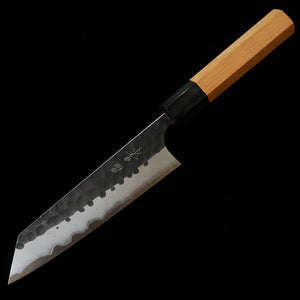 Masakage MASAKAGE Koishi Pequena Bunka Aogami Super Padrão martelado Acabamento kuro-uchi Cabo de cerejeira americana (135 mm)