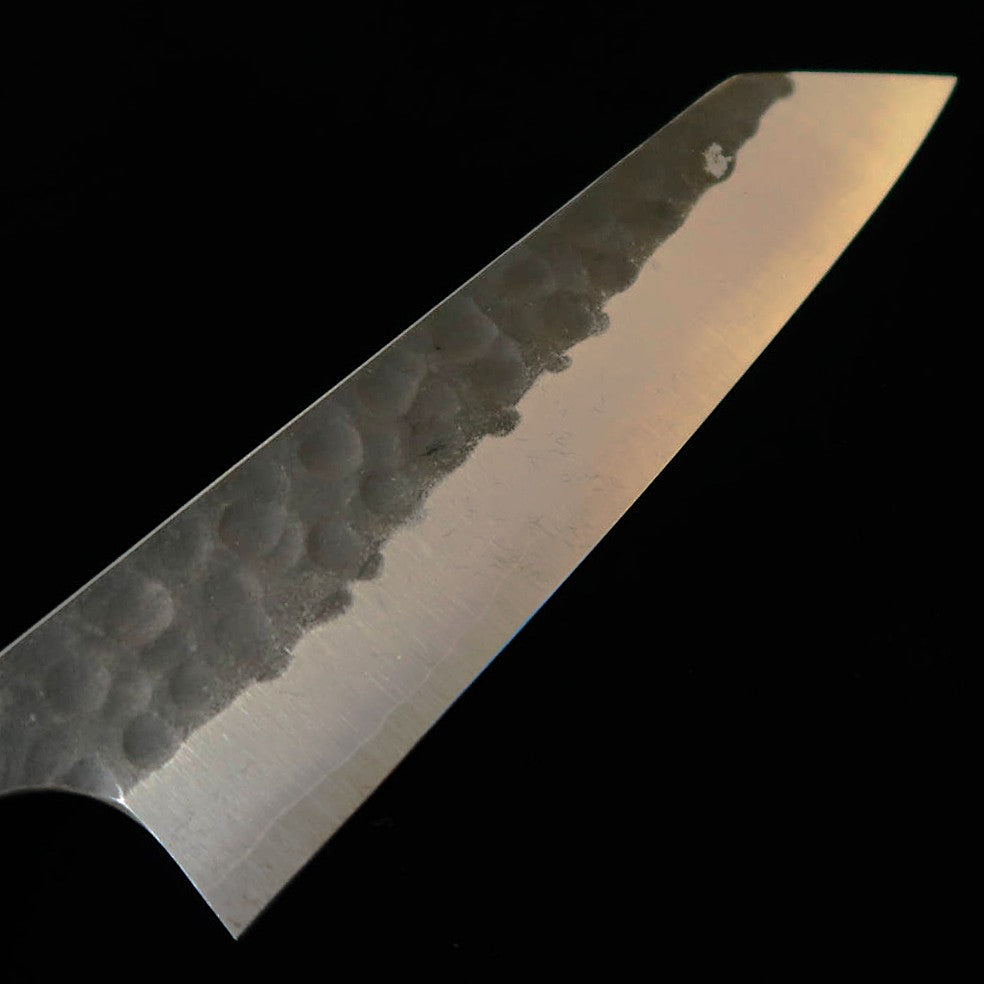 Masakage MASAKAGE Koishi Pequena Bunka Aogami Super Padrão martelado Acabamento kuro-uchi Cabo de cerejeira americana (135 mm)