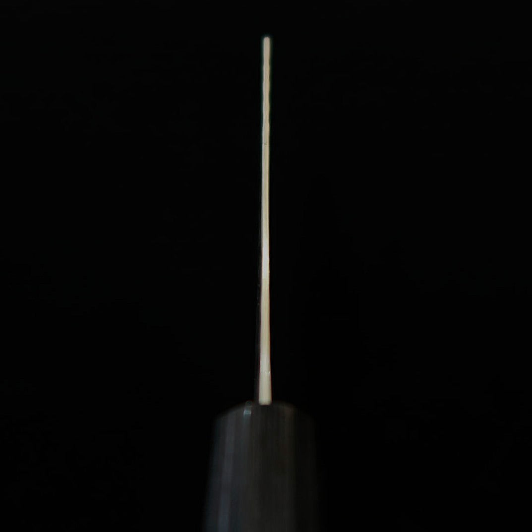 Masakage MASAKAGE Koishi Pequena Bunka Aogami Super Padrão martelado Acabamento kuro-uchi Cabo de cerejeira americana (135 mm)