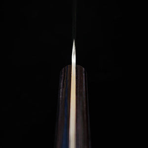 三浦MIURA ペティ 銀紙三号 梨地 パープル柄（135mm）