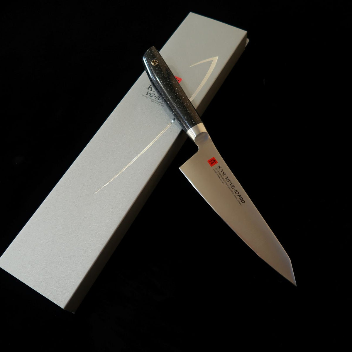 SUMIKAMA Kasumi VG-10 PRO Boning Knife, VG-10 Core with Artificial Marble / DuPont Corian Handle (No.52014)